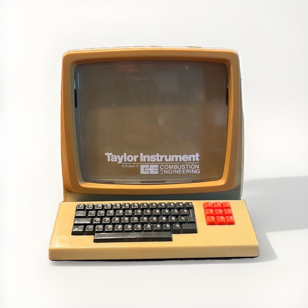 Vintage CompuGift Miniature Computer Novelty Desk Organizer Pen Pencil Holder